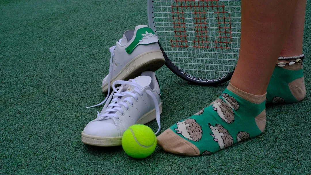 Specialized pickleball court shoes shown from above and side angle, highlighting lateral support, cushioning, and court-appro